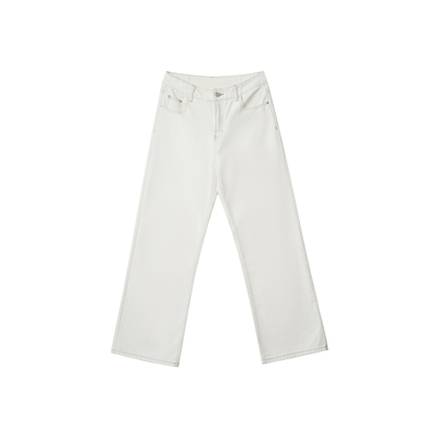 Hualun拉链长裤秋冬牛仔裤