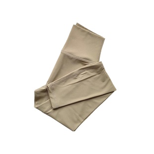 裸感高腰瑜伽裤女外穿紧身高弹提臀速干健身裤高士线打底运动裤夏