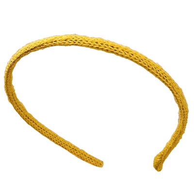 复古彩色针织细发箍外出百搭发饰