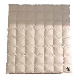 CASUCA诺拉鹅毛床垫100%新疆棉三防面料鹅毛冬季加厚保暖软垫家用