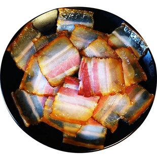 四川王婆家腊肉香肠农家自制柏丫烟熏五花腊肉猪蹄腊排年货食品