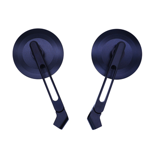 九号M95C+/MZ/M395C/M5100/E300P电动车改装铝合金折叠凸面后视镜