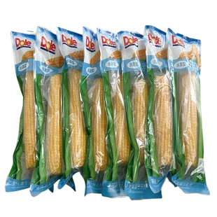 现货都乐水果型甜玉米棒8根真空包装开袋即食非转基因新鲜Dole 好