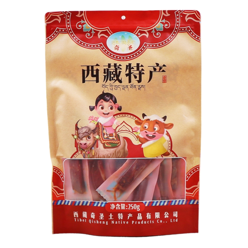 西藏奇圣手撕牦牛肉干休闲零食