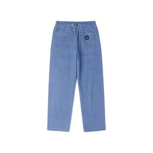 匡威春款男子大口袋直筒简约梭织松紧腰头休闲长裤牛仔裤10027289