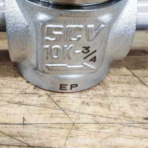 KITZ S手动隔膜阀 SCV 10K-3/4 不锈钢材