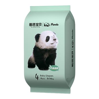 碧芭宝贝胖达试用装NB-3XL*4片