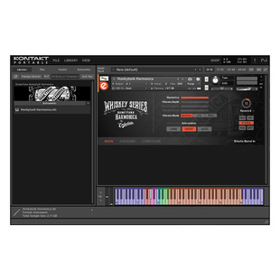 酒吧灵魂蓝调口琴音源Embertone Honkytonk Harmonica kontakt