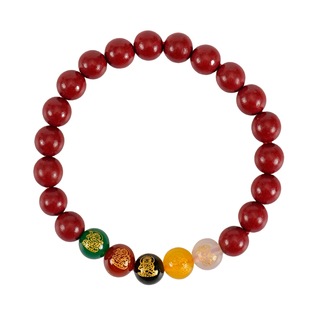 庙街文玩五路财神手串串珠盘玩饰品新年礼物