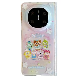 拓岚 适用华为matex6折叠屏手机壳新款高质量双层卡通玲娜贝尔米菲兔kiity猫matex5/x3典藏版中轴保护挂绳女