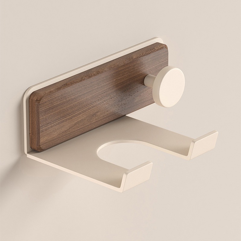 吹风机置物架免打孔卫生间电吹风挂架浴室壁挂式风筒支架收纳神器