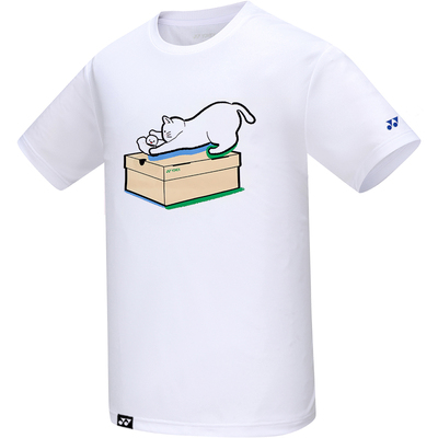 25新款YONEX尤尼克斯羽毛球服yy生活系列短袖T恤文化衫YOBC4152CR