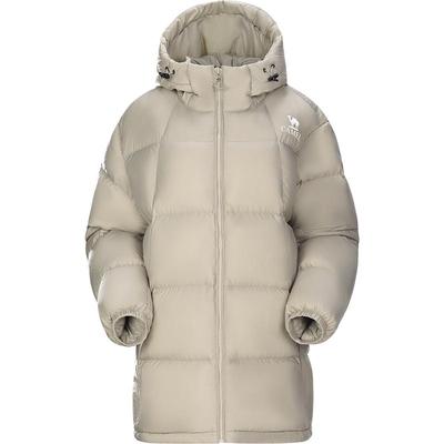 骆驼户外羽绒服冬季新款女款男款加厚保暖防风连帽气凝胶面包服