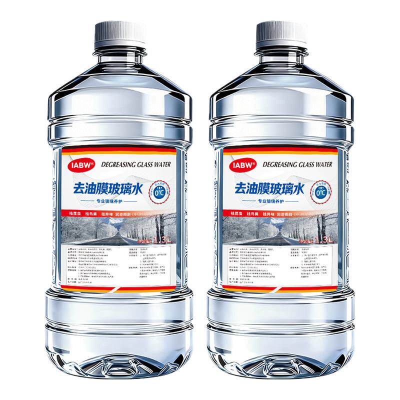 IABW去油膜玻璃水防冻四季通用强力去尘视野清晰去虫胶经典装