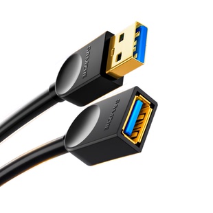 山泽usb3.0延长线1/3/5米公对母数据传输充电无线打印机电脑电视扩展连接键盘U盘鼠标接口转接加长延伸延长器