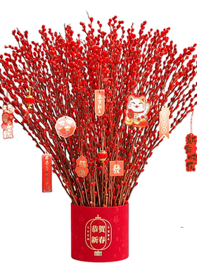 【2025飘香福桶】银柳真花鲜枝