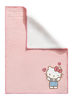 HelloKitty双面麂皮绒吸水擦车巾