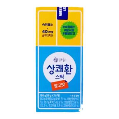 韩国直邮 新款Qone醒可安解酒果冻缓解宿醉酒前酒后快速解酒神器