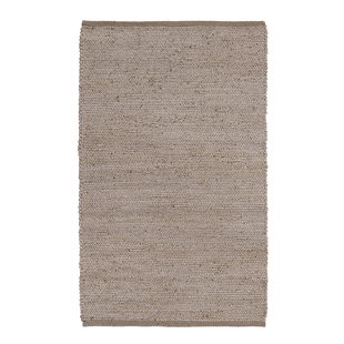 KM 进口手工编织北欧现代客厅茶几阳台ins长方形黄麻地垫欧式地毯