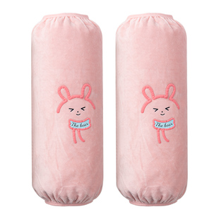 袖套男士工作棉套袖防水防脏上班加长款女办公室秋冬羽绒服护袖纯