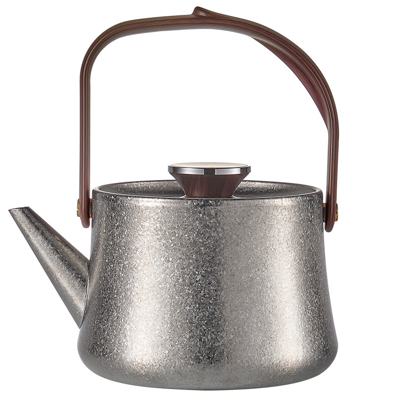 【纯钛抑菌】茶水分离纯钛煮茶壶