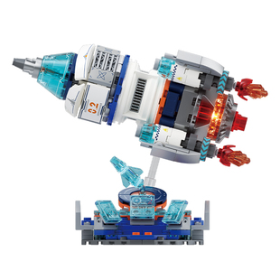 未及Q趣科技馆系列望远镜模型积木创意拼装玩具摆件男生节日礼物