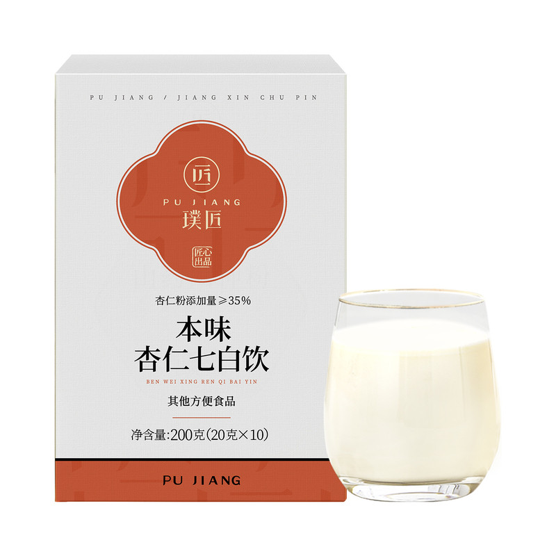 冲饮即食杏仁七白饮小袋装七白粉