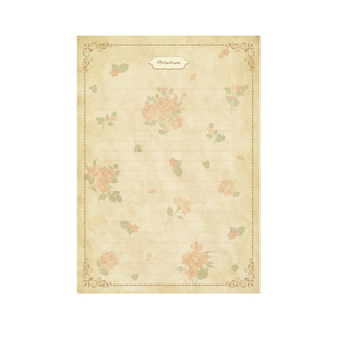 森屿叶复古信封信纸套装高级情侣告白手写情书送女友信笺贺卡特厚