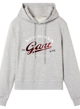 GANT/甘特女学院风连帽休闲卫衣