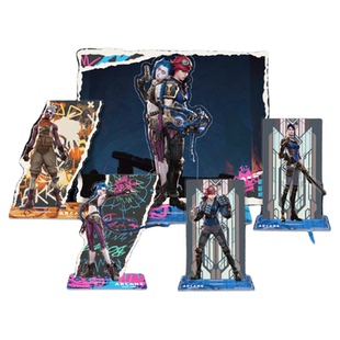 英雄联盟LOL 双城之战系列 战斗场景亚克力立牌人物摆件游戏周边