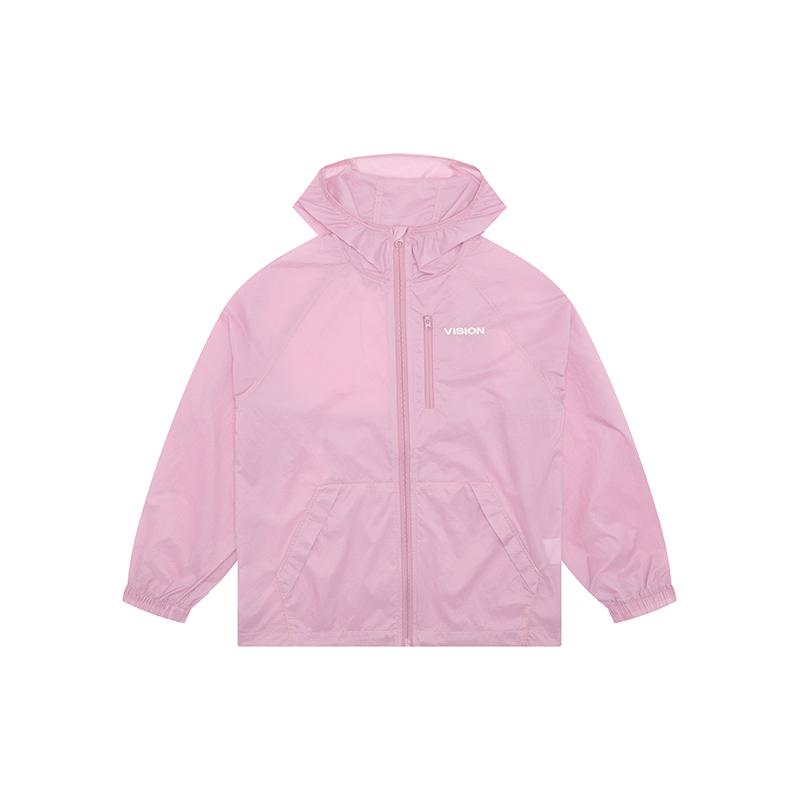 VISION童装 街头户外轻薄宽松防晒夹克UPF100+防紫外线皮肤衣男女