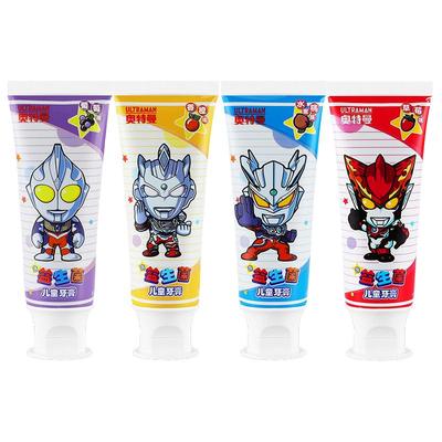 奥特曼水果口味含氟儿童牙膏