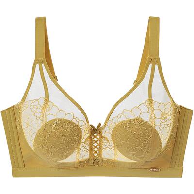 超薄透气大胸显小无钢圈