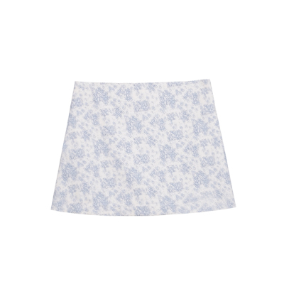 荒荒家 碎花半身裙2025春季新款法式浪漫设计小众复古初恋a字短裙