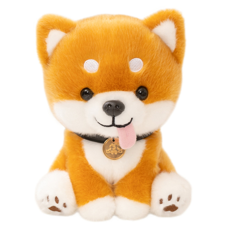 正版柴犬小狗公仔毛绒玩具搞怪玩偶睡觉娃娃抱枕送男女生生日礼物