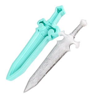 东北冰剑模具大号硅胶定制哈尔滨冰灯做冰溜子剑型冻冰器冰刀磨具