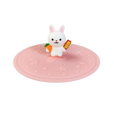 网红杯盖食品级卡通硅胶杯盖