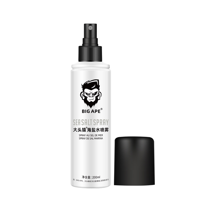 海盐水喷雾大头猿蓬松短发200ml