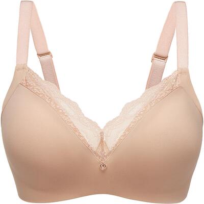 维密精致蕾丝柔塑文胸穿衣显瘦