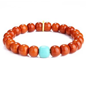 野外生老型桶猴头手串正圆雕刻直切手捻核桃单圈文玩男女佛珠手链