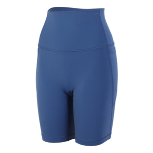 DCW高腰提臀瑜伽短裤女弹力运动五分裤普拉提训练蜜桃臀健身裤夏