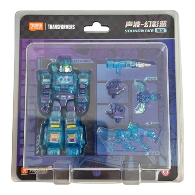 布鲁可限量版吊卡变形金刚卡内贡