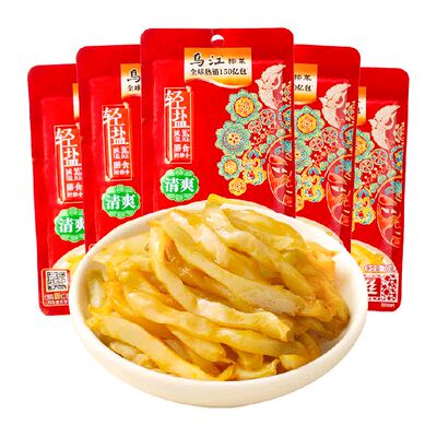 乌江大包减盐鲜脆榨菜丝清香嫩脆