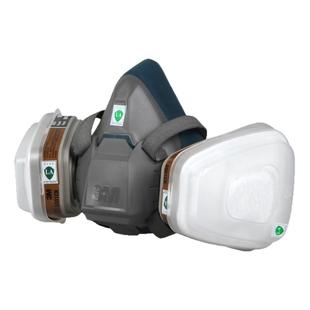 3M防毒面具6502+6001硅胶鼻罩防化工气体粉尘喷漆甲醛活性炭面罩