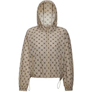 波司登防紫外线UPF80+潮流老花时尚摩登舒适百搭出街连帽时尚潮流