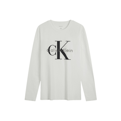 CK情侣经典字母印花打底长袖T恤