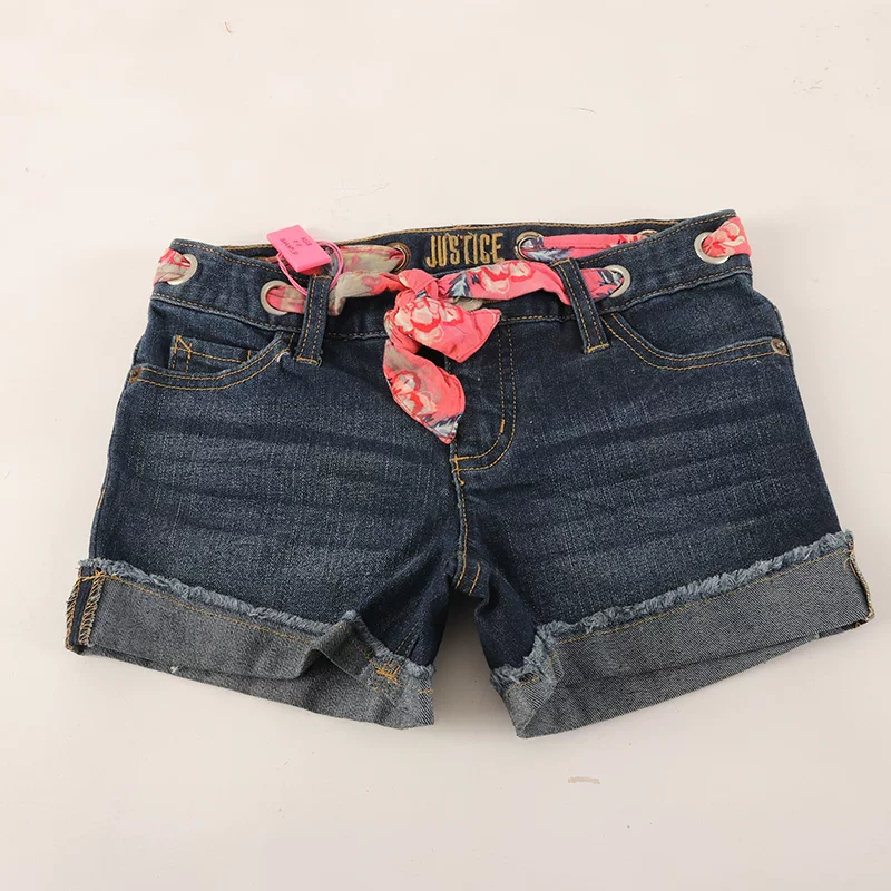 "  ヨ    ц ︽ ￥ ￥ ￥ ￥ ￥ ￥","Gallery DEPT Indian high street retro damage water washing water to make old -fashioned denim shorts"