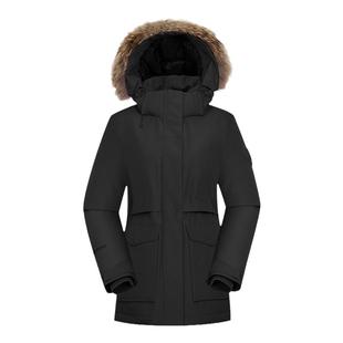 LAFUMA乐飞叶700蓬戈尔GORE-TEX蓄热鹅绒毛领羽绒服女保暖防寒服