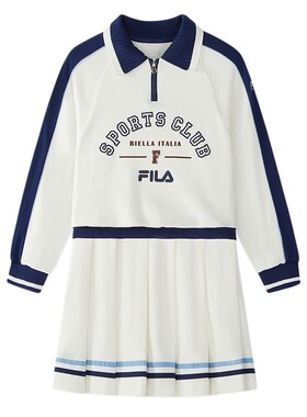 FILA斐乐女童针织连衣裙