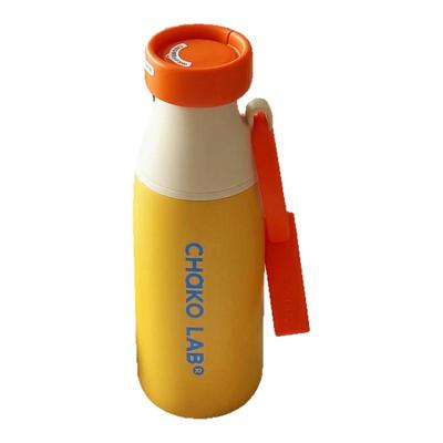 和序撞色牛奶瓶保温杯便携高颜值